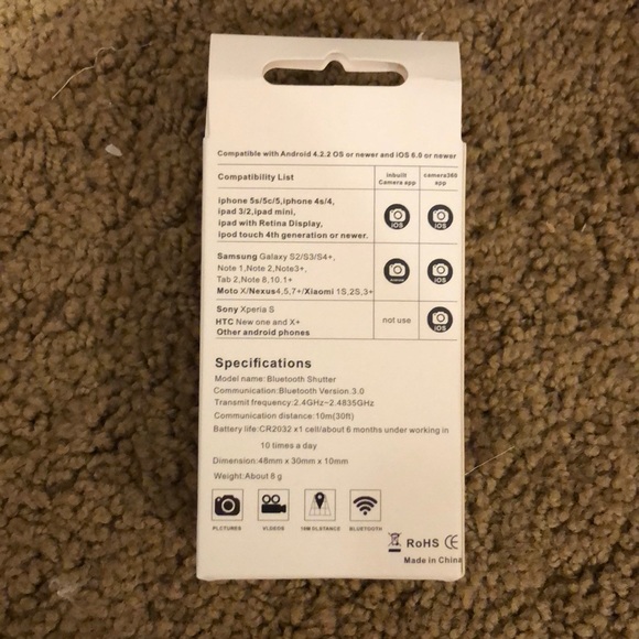 Bluetooth remote shutter - Picture 2 of 2